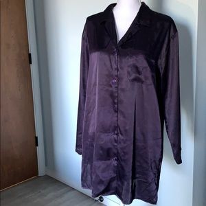 Victoria Secret silky oversized pajama sleep shirt